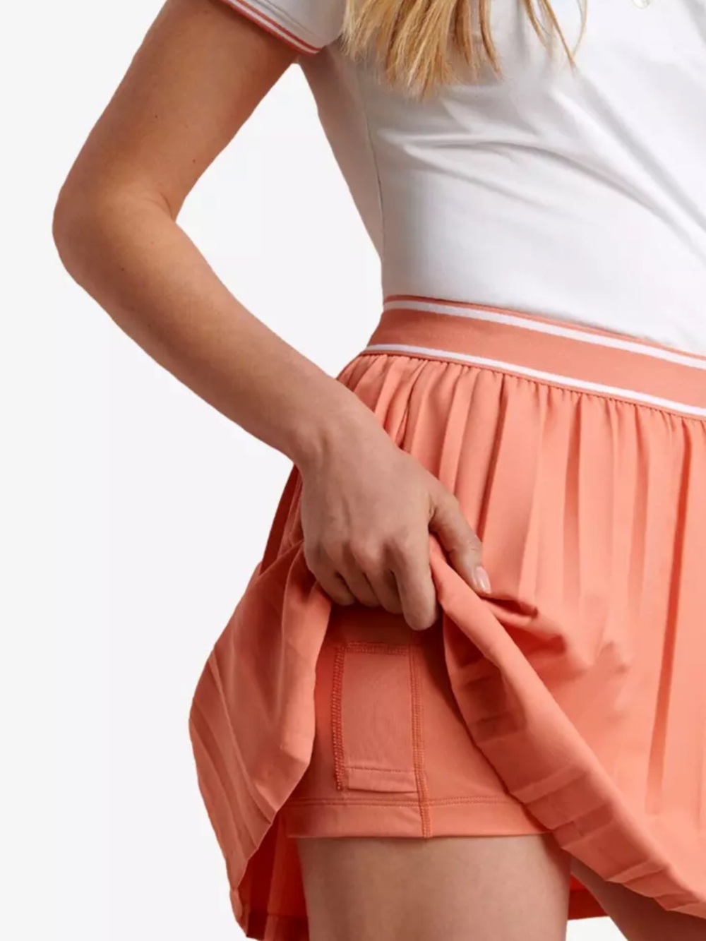 Peter Millar Pleated Golf Skort Moroccan Spice XS NWT - Picture 5 of 12